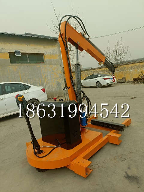 太子河区自卸车厢随车吊 自制轮式四不像起重机 四驱平板吊 5吨 贵盛